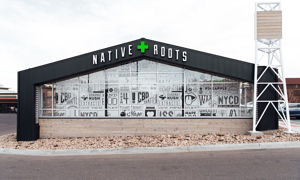 Native Roots Dispensary Tower – Airport